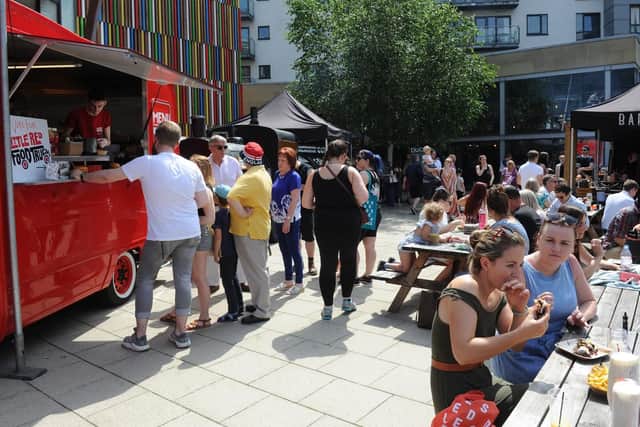 Street food traders were hoping to impress for votes in the British Street Food Awards.