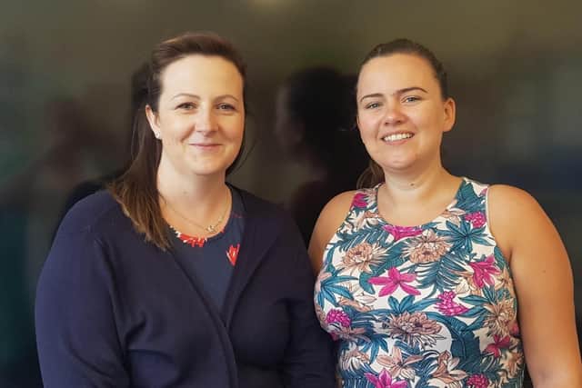 Finalist in the YEP Classroom Heroes competition is Lisa Weaver (left) a Year 6 classroom assistant was nominated by her colleague Gemma Ramsden, at Snapethorpe Primary School, in Wakefield.