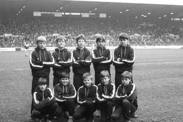 Anyone recognise this lot on the pitch ahead of kick off against the Mariners?