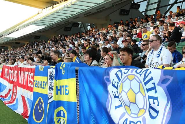 Over 3,000 fans turned out in Perth to watch Leeds United take part in an open training session - what incredible support thousands of miles away.