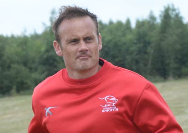 Coach Francis Cummins. PIC: Marie Caley/Doncaster Knights