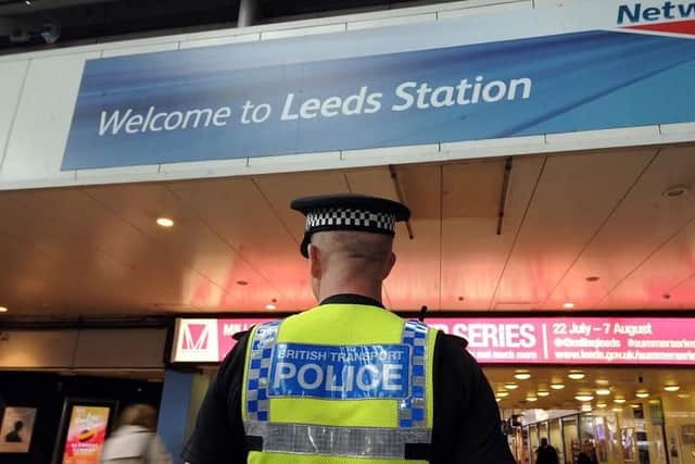 Violent crime is on the rise on Leeds' railways