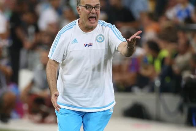 IN TALKS: Marcelo Bielsa, pictured in charge of Marseille.