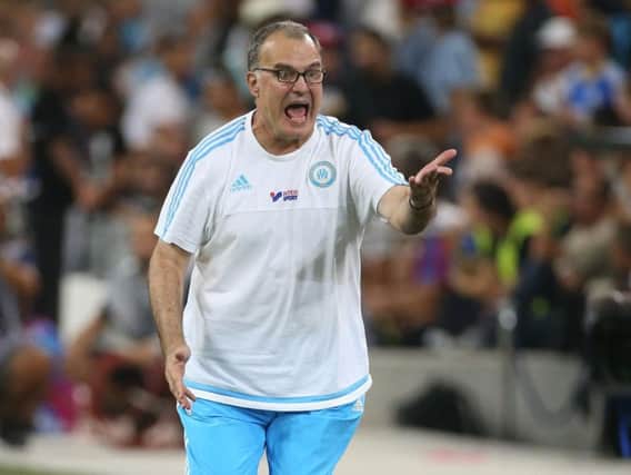 IN TALKS: Marcelo Bielsa, pictured in charge of Marseille.