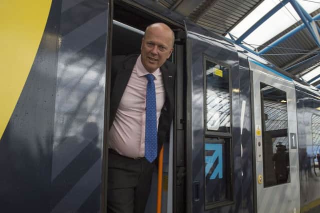 Transport Secretary Chris Grayling.
