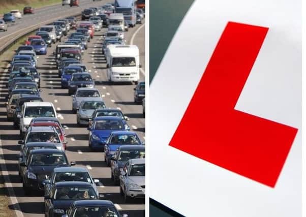 Learner drivers will be allowed on motorways from today.