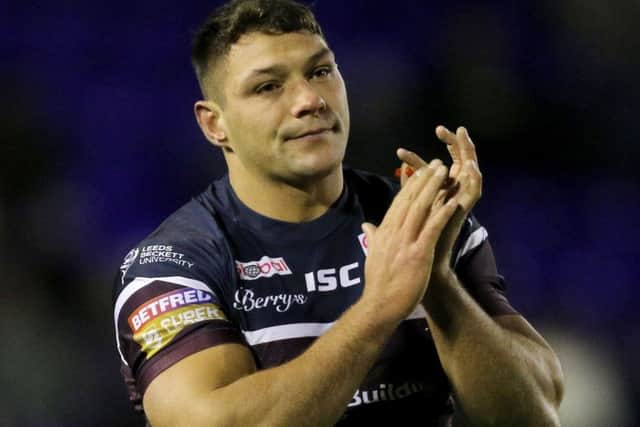 Leeds Rhino's Ryan Hall is hoping to go beyond the semi-finals and secure his third Challenge Cup winner's medal. PIC: Richard Sellers/PA Wire