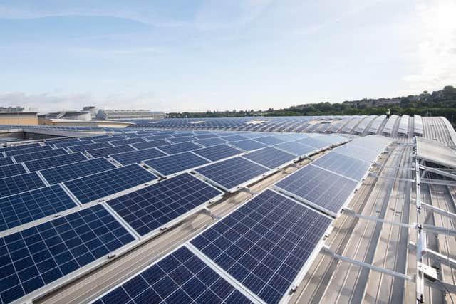 White Rose Shopping Centre is home to the largest solar photovoltaic system at a retail site in the UK