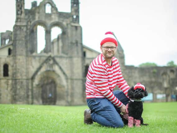 Headingley and Hyde Park councillor Neil Walshaw dressed as Where's Wally