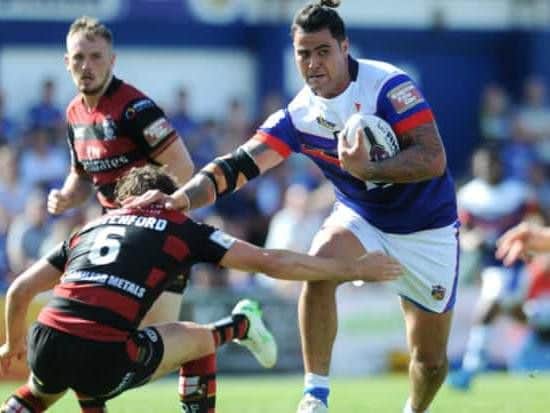 Wakefield Trinity's Dave Fifita
