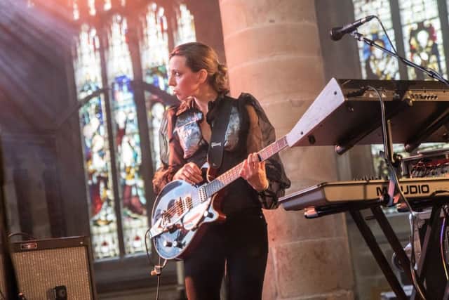 Charlotte Hatherley was among the performers at Long Division festival. Picture: Anthony Longstaff
