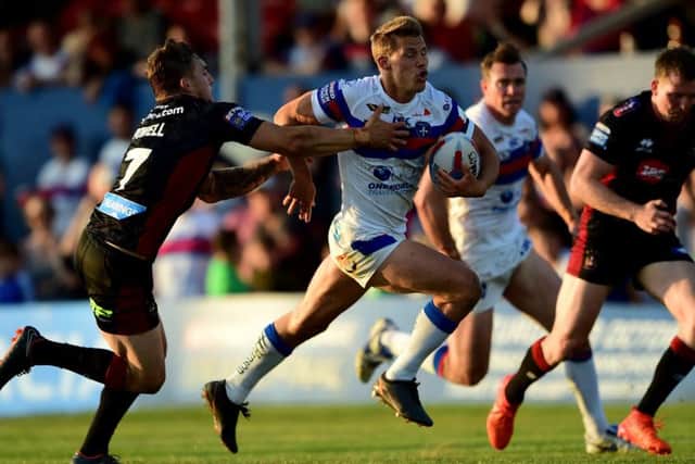 Jacob Miller ran the show for Wakefield Trinity against Wigan. PIC: Paul Butterfield