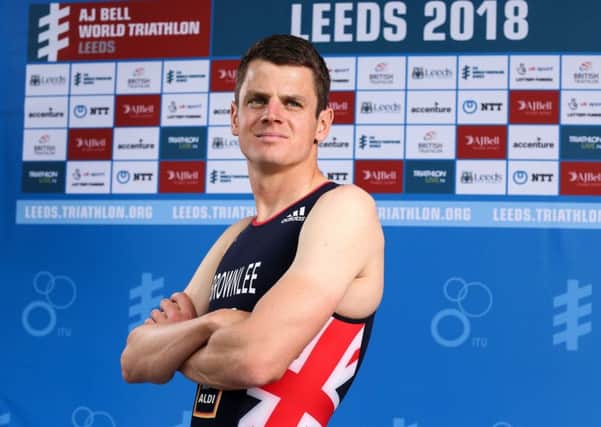 Jonathan Brownlee: Aiming to go one better. Picture: Barrington Coombs/PA