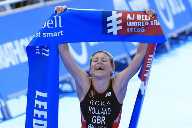 Leeds-based triathlon winner Vicky Holland. PIC: Mike Egerton/PA Wire