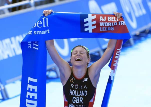 Leeds-based triathlon winner Vicky Holland. PIC: Mike Egerton/PA Wire
