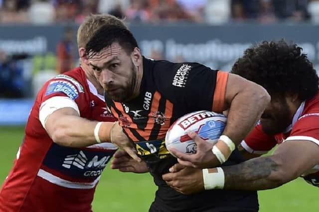 Matt Cook, who made his 250th career outing in Tigers' against-the-odds win over in-form Warrington.