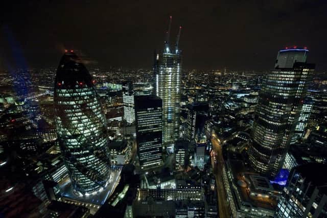A view of the City of London. Benchmark has delivered good organic revenue growth in its half year results.  Photo: Ian West/PA Wire