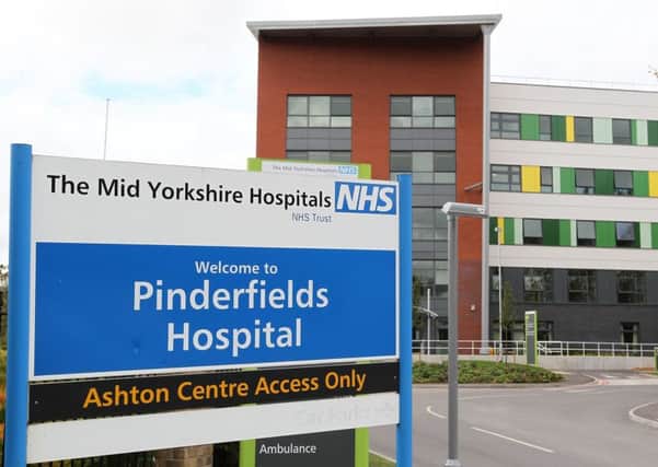Pinderfields Hospital.