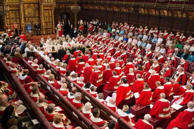 The House of Lords is made up of 780 unelected peers, including 665 appointed life peers, 89 hereditary peers who inherited their position, and 26 bishops.