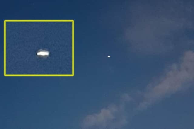 On May 27 2018, an unidentified flying object was reportedly seen in Leeds, making headlines in a national newspaper (Photo: James Goldman)
