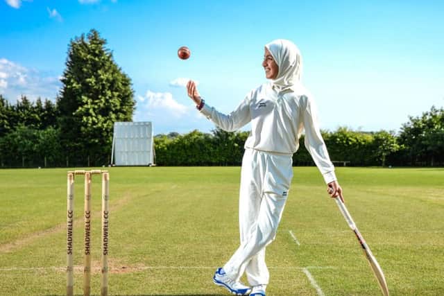 Cricketer Zainab Patel.