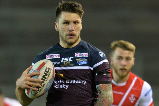 Leeds Rhinos winger, Tom Briscoe, brother of recently re-signed Luke. PIC: Bruce Rollinson