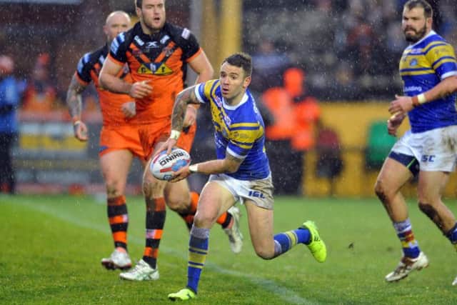 Leeds Rhinos' Richie Myler. Picture:Tony Johnson.