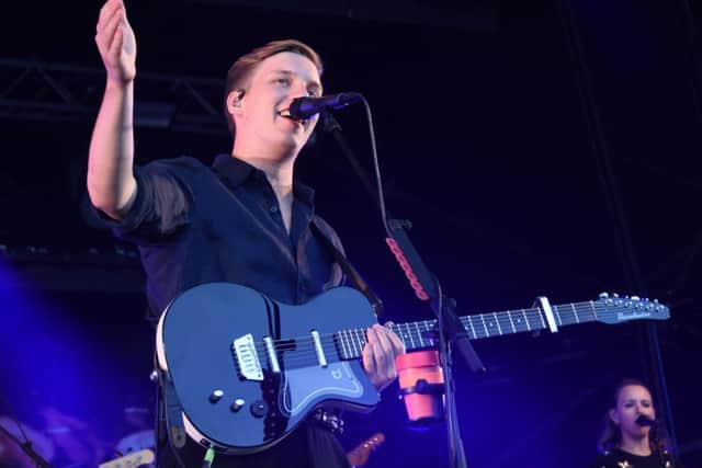 George Ezra at the Forest Live concert in Dalby Forest. Picture by David Harrison/Forestry Commision.