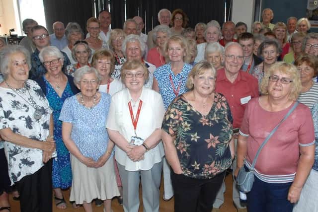 Volunteers at the Trust's 1940s long-standing volunteer awards tea party.