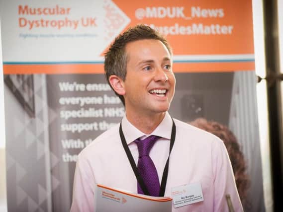 Nic Bungay, director of campaigns at Muscular Dystrophy UK.
