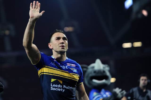 Rhinos legend Kevin Sinfield is back. (Picture: Jonathan Gawthorpe)