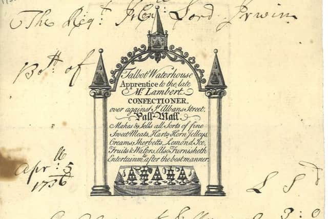 An exquisite bill of sale, plucked from a vast collection of archives in Leeds after more than 240 years, has shown that centuries ago, fashionable nobles at Temple Newsam House became part of an 18th century chocolate revolution