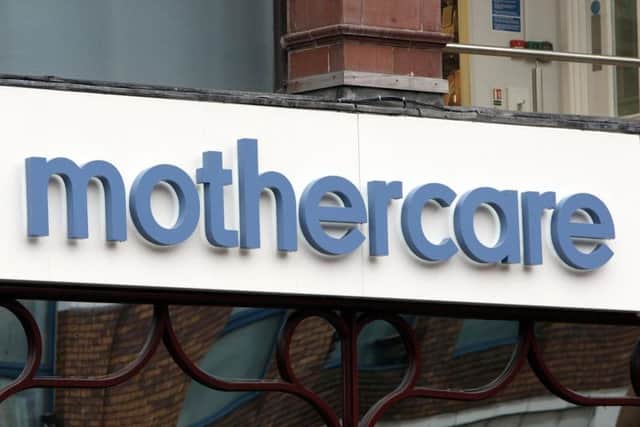A library image of a Mothercare store.  Picture: PA