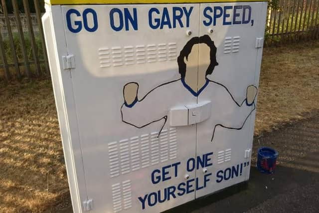 Andy McVeigh's mural to Gary Speed