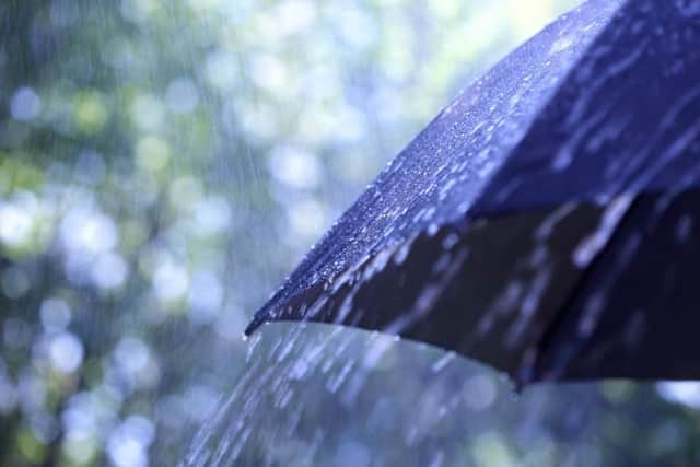 Yorkshire is now expected to see wet weather and showers over the next few days