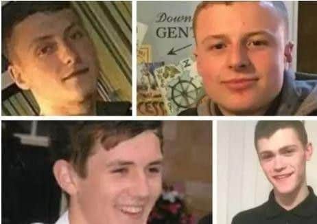 The crash victims.