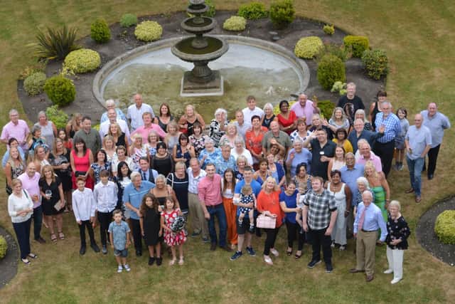 Monica celebrated her 70th birthday surrounded by family and friends from Harrogate District Hospital.