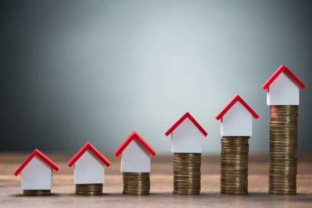 Total property value in Yorkshire have gone down 2% this year