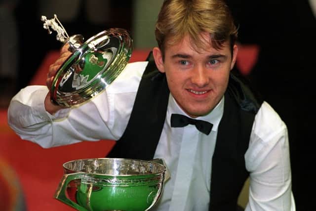 Stephen Hendry who dominated snooker in the Nineties.