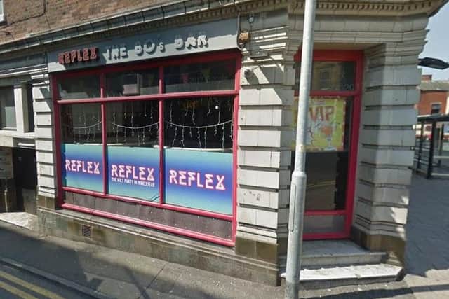 Reflex bar on Westgate, Wakefield. Image: Google