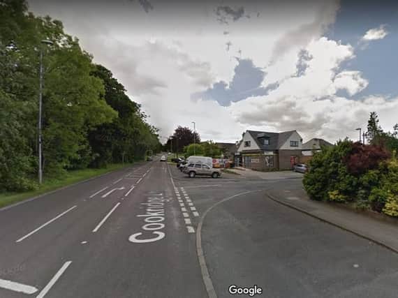 Cookridge Lane, at its junction with Mavis Lane. Photo: Google