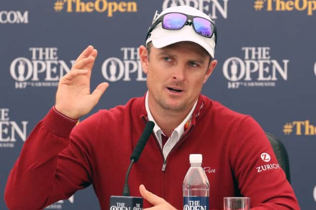 Justin Rose has put his hand up and feels he is ready to win an Open to add to his 2013 US Open victory (Picture: Jane Barlow/PA Wire).