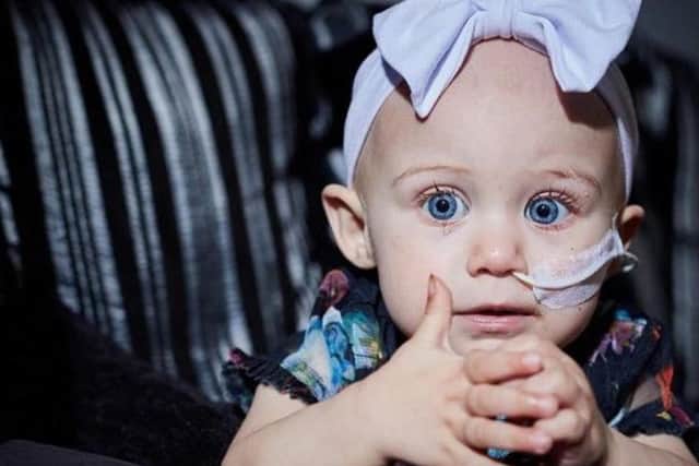 CANCER FIGHT: Ivy-Louise Wilkinson.