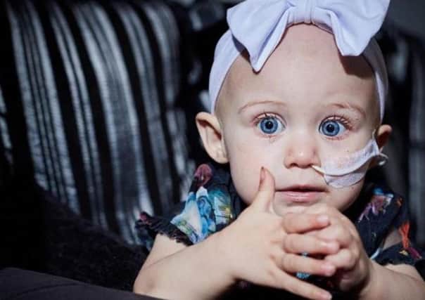 CANCER FIGHT: Ivy-Louise Wilkinson.
