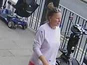 CCTV footage of Denise Birdsall.