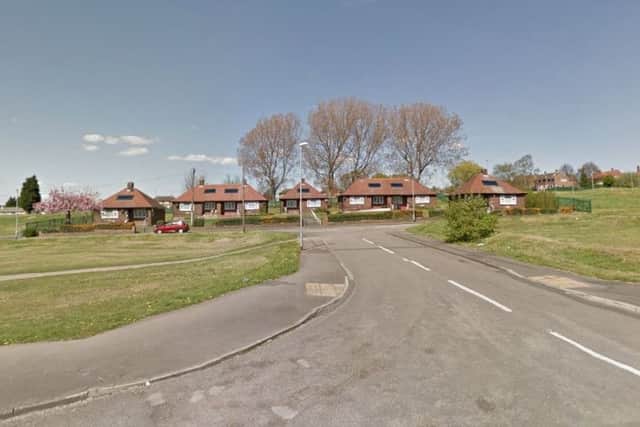 CHANGED OUTLOOK: The bungalows at South Parkway in Seacroft before....