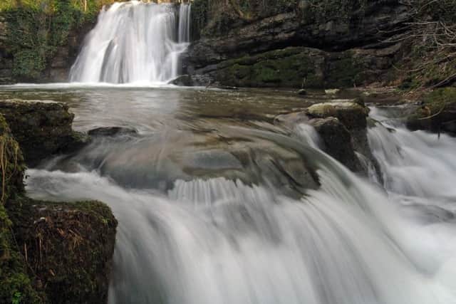 ENCHANTING: The picturesque waterfall of Janets Foss downstream of Gordale Scar near Malham. PIC: Bruce Rollinson