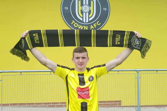 NEW WHITES DEAL: For teen centre-back Liam Kitching.