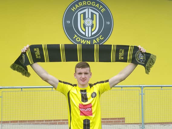 NEW WHITES DEAL: For teen centre-back Liam Kitching.