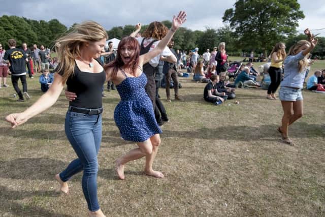 Unity Day at Hyde Park, Leeds, on Saturday.